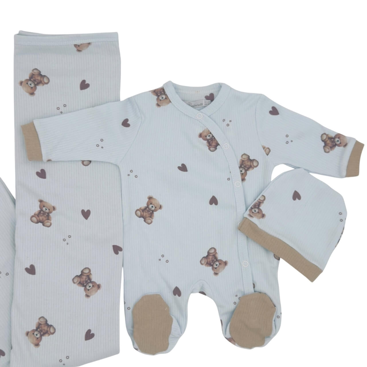 Set 3 pezzi in Caldo Cotone Nazareno Gabrielli