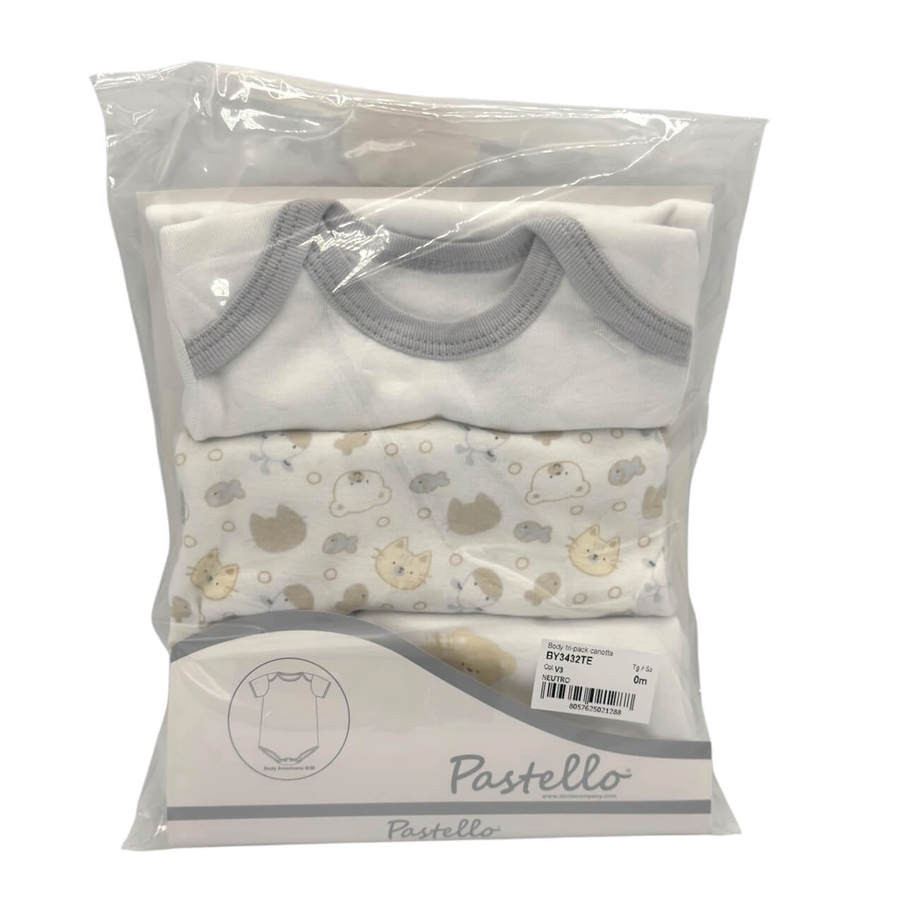 3 Body Caldo Cotone Pastello