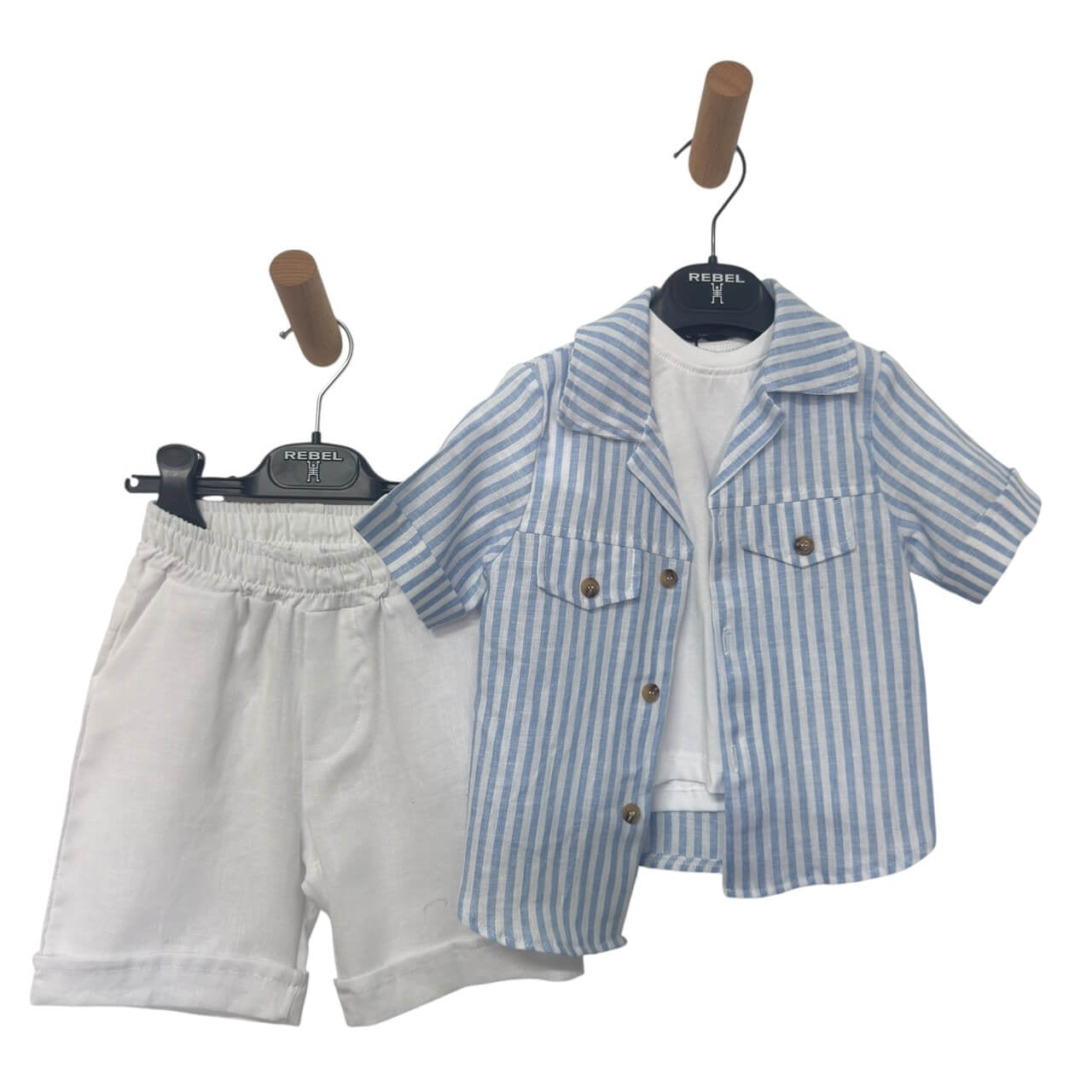 Completo 3 Pezzi Neonato Rebel
