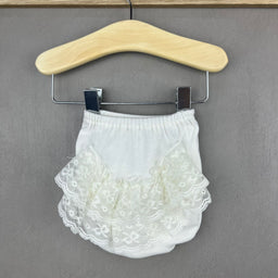 Culotte in Cotone Merlettata