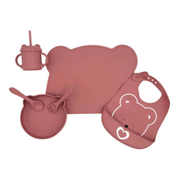 Set Pappa da 5 Pezzi in Silicone