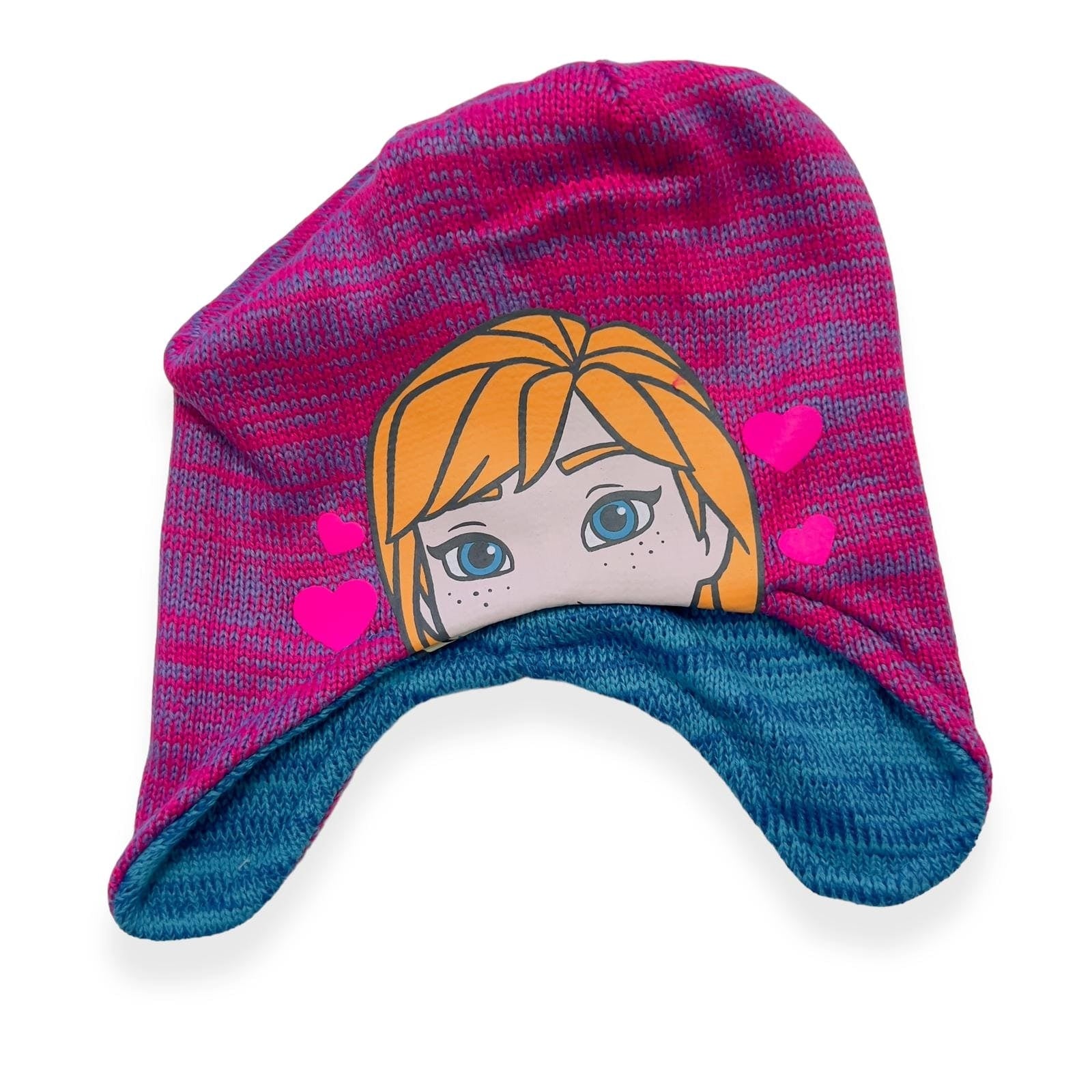 Cappello in Lana Frozen Peruviano Reversibile