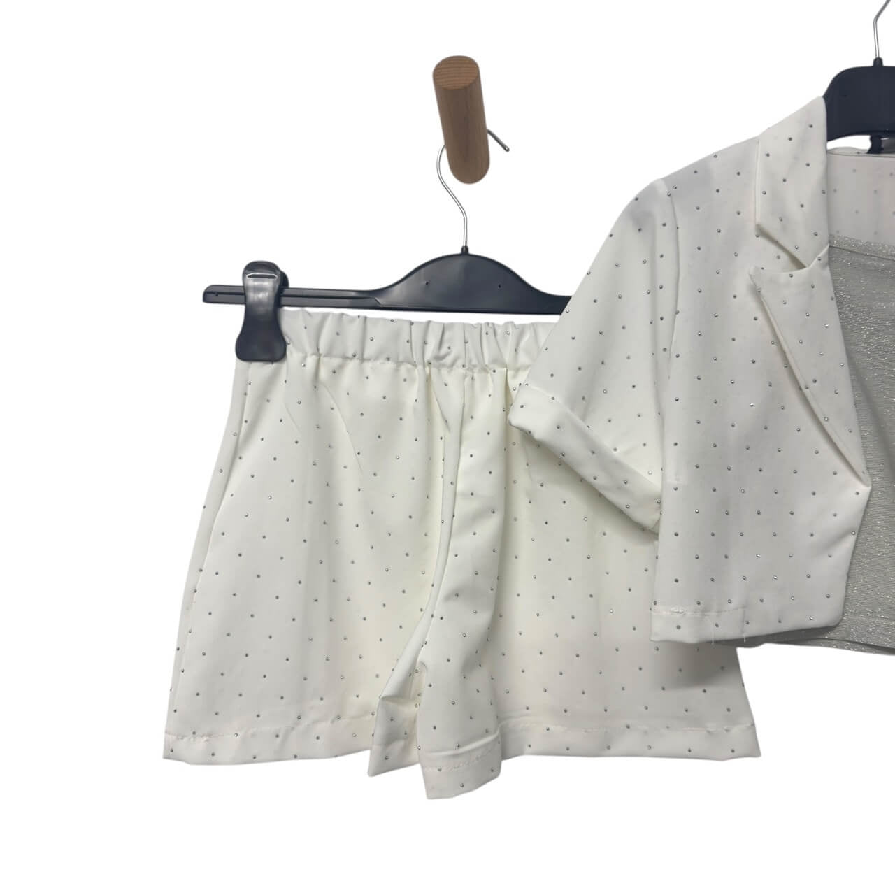 Completo bambina 3 pezzi Diamonds