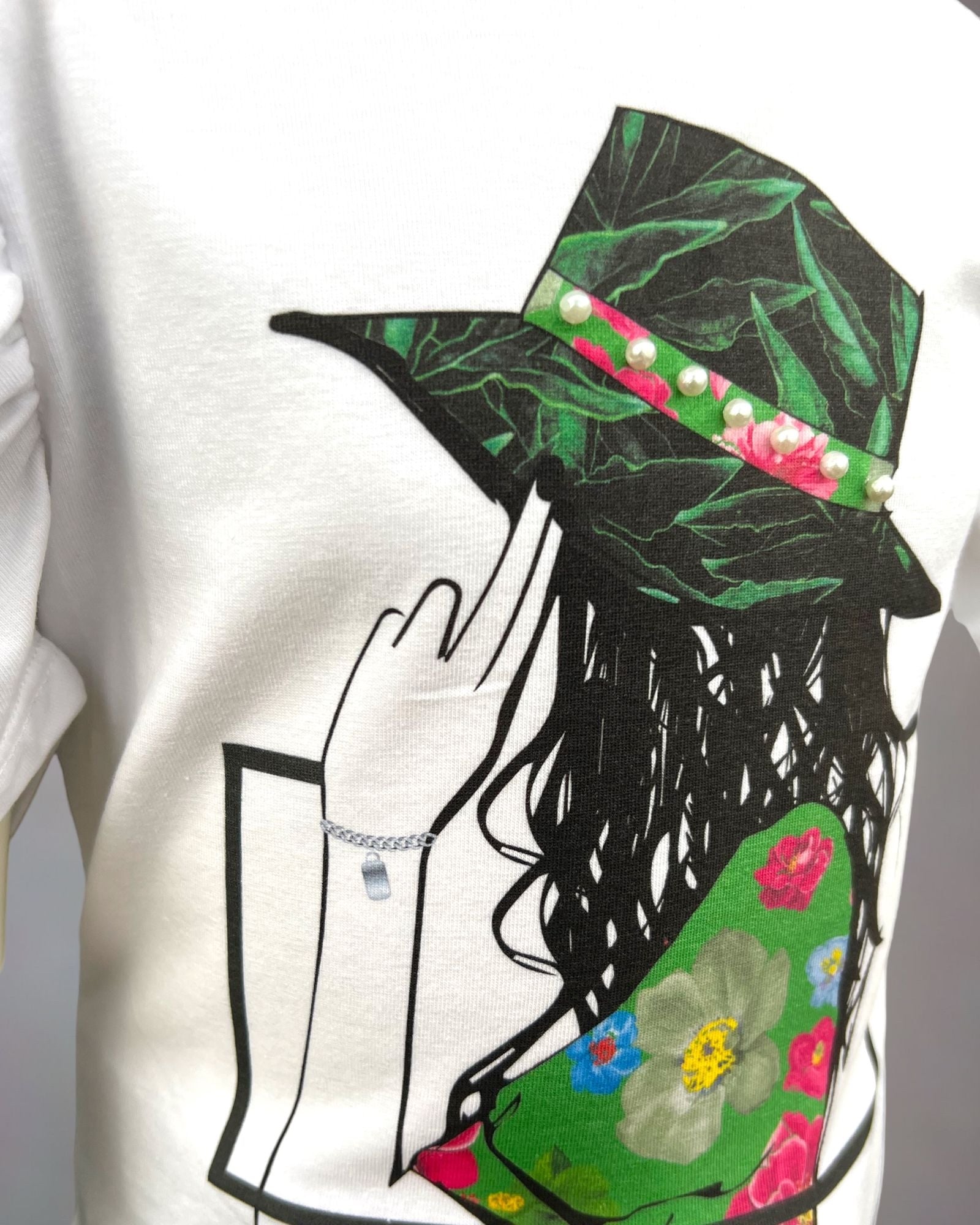 T-shirt Manica a Sbuffo
