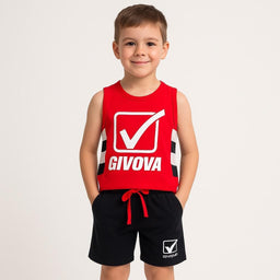 Completo Canotta Bimbo Givova