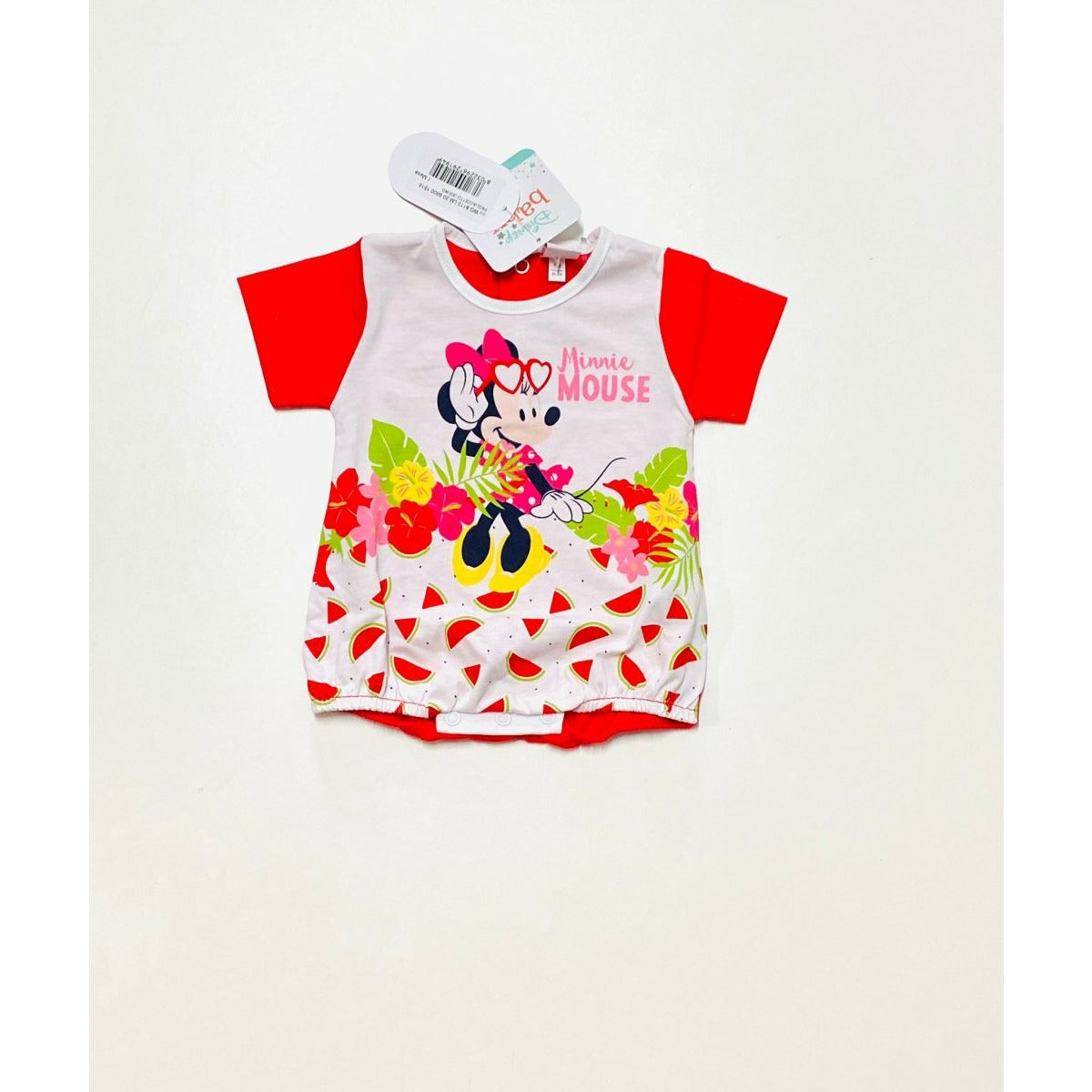Pagliaccetto Disney Minnie 100% Cotone
