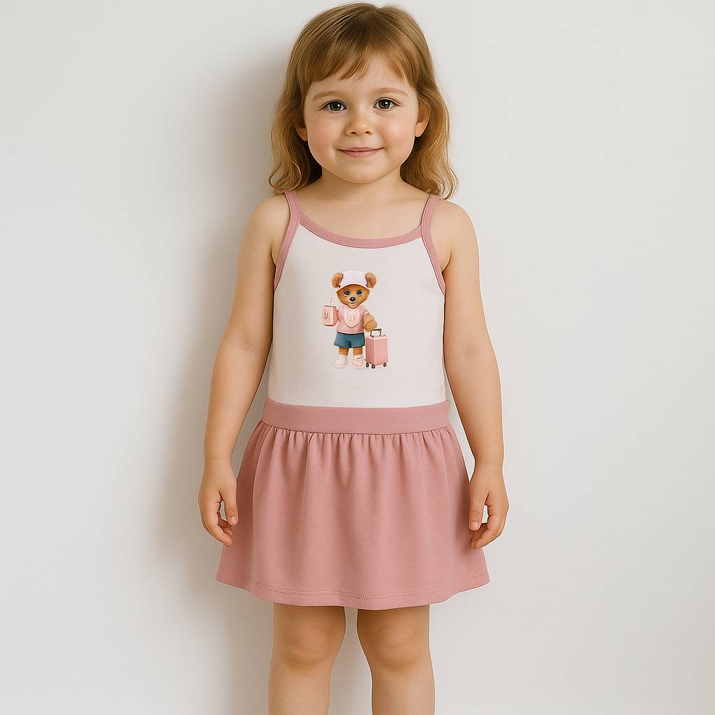 Abito Bimba in cotone