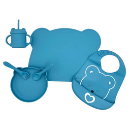 Set Pappa da 5 Pezzi in Silicone