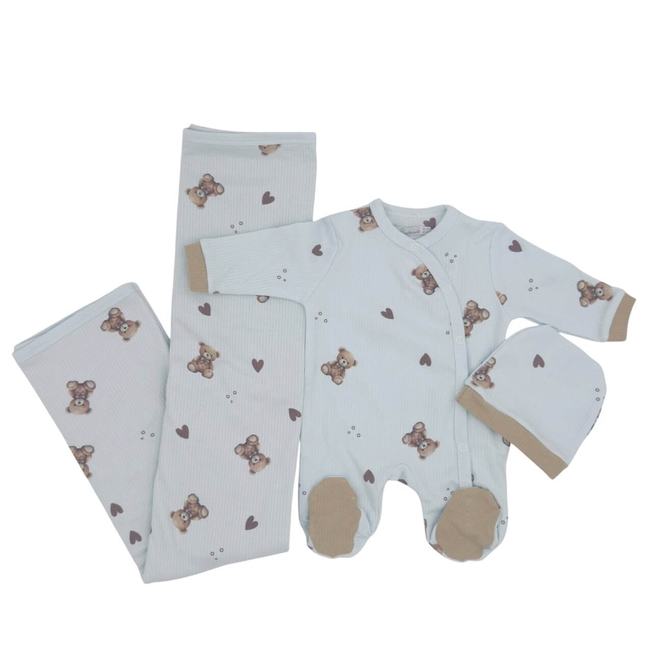 Set 3 pezzi in Caldo Cotone Nazareno Gabrielli