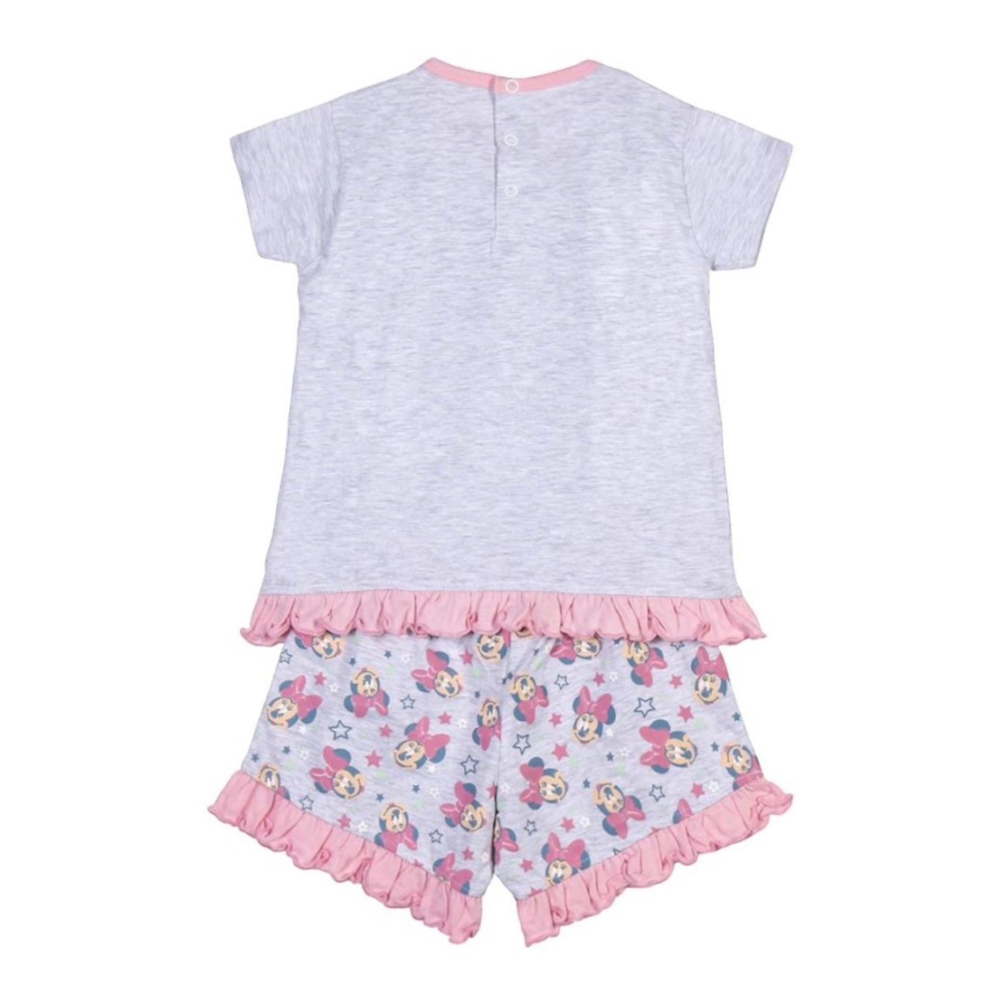 Pigiama Corto 100% Cotone Disney Minnie