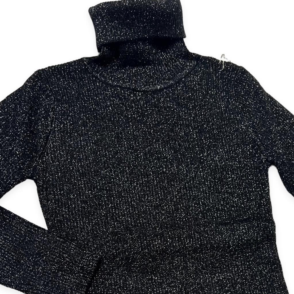 Maglione Glitter collo alto