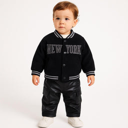 Completo 3 Pezzi neonato con Giubbotto