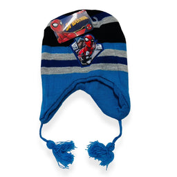 Cappello in Lana Spider Man modello eschimese