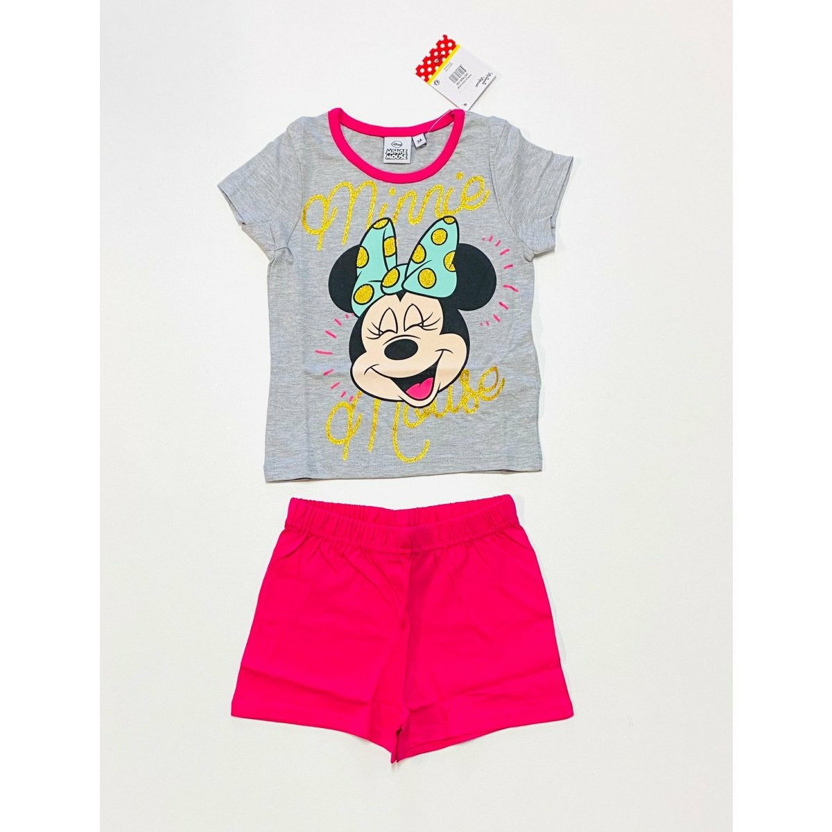 Completo Disney Minnie 100% Cotone