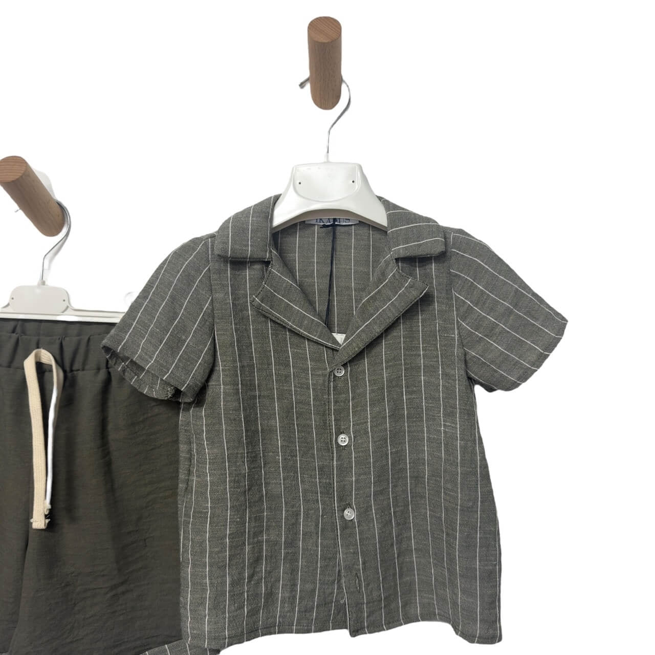 Completo bambino a righe