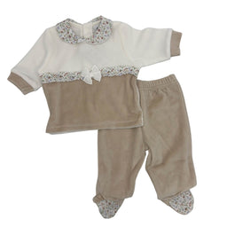 Tutina 2 Pezzi ciniglia Batuffolini