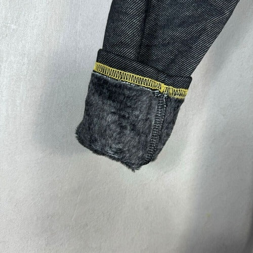 Leggins Jeans Bimba Felpato Imbottito