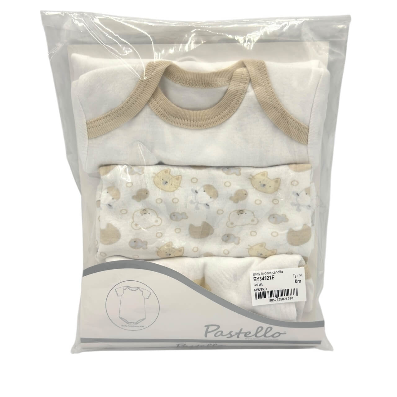 3 Body Caldo Cotone Pastello