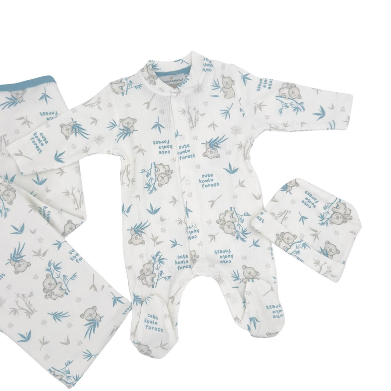 Set 3 pezzi in Caldo Cotone Nazareno Gabrielli