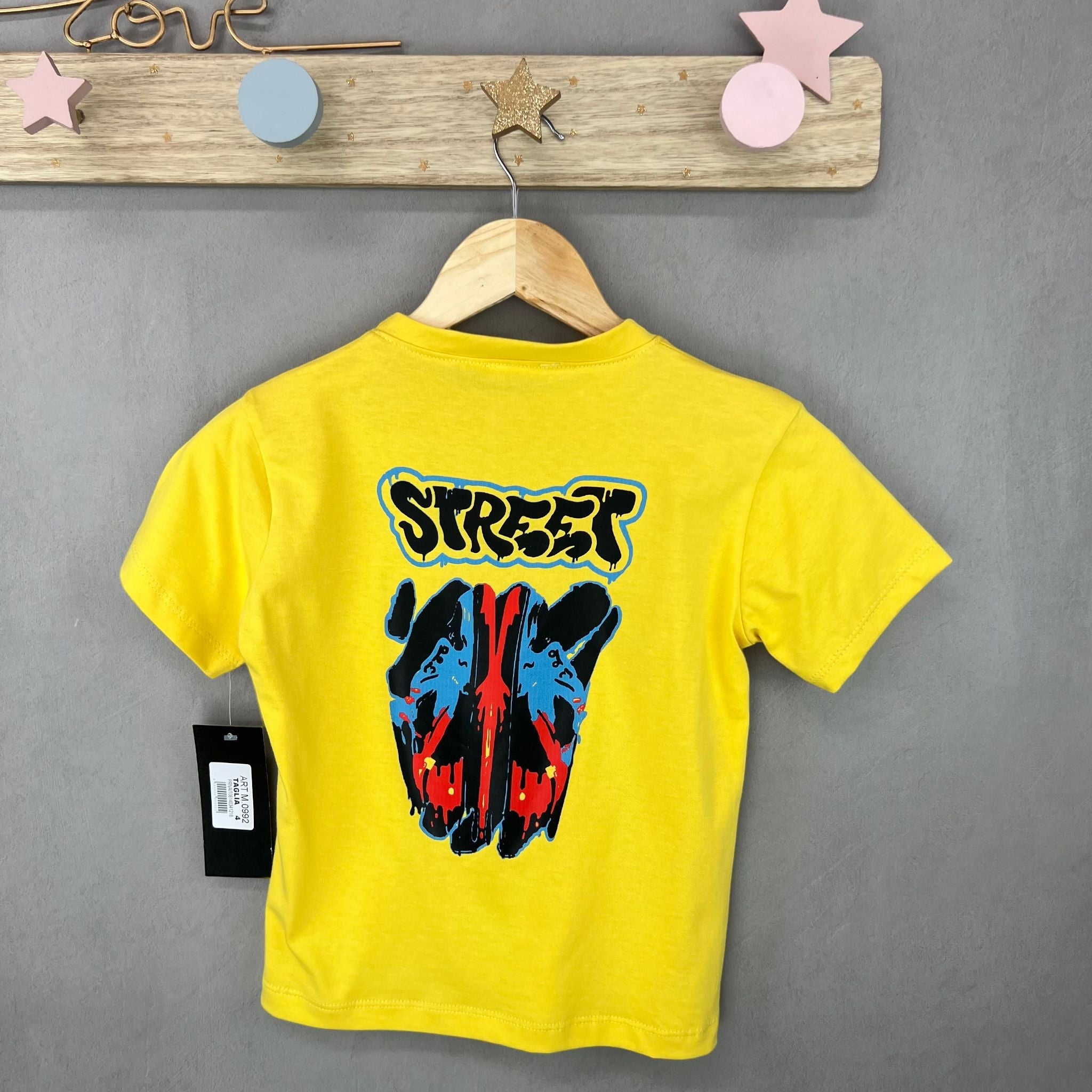 T-shirt retro stampato Bimbo