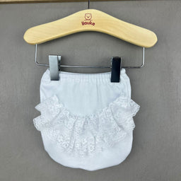 Culotte in Cotone Merlettata