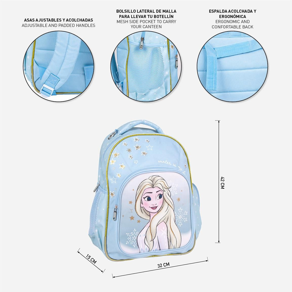 Zaino Frozen Elsa Disney
