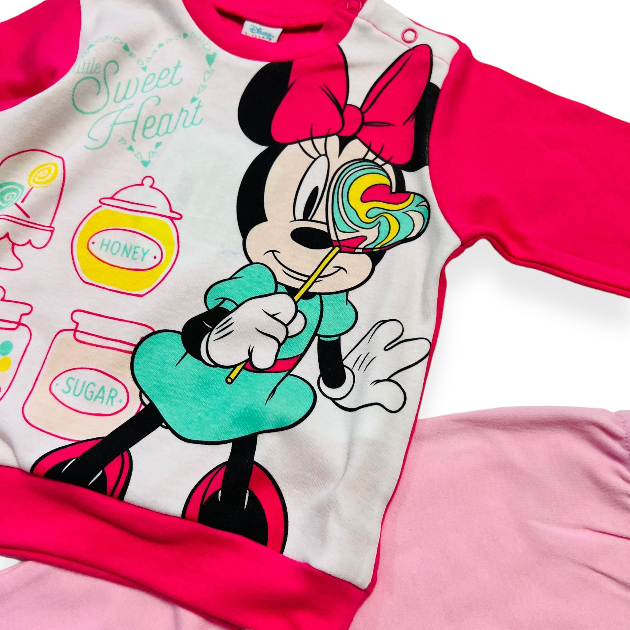 Pigiama Caldo Cotone Disney Minnie