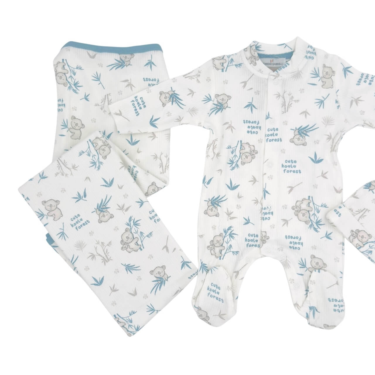 Set 3 pezzi in Caldo Cotone Nazareno Gabrielli