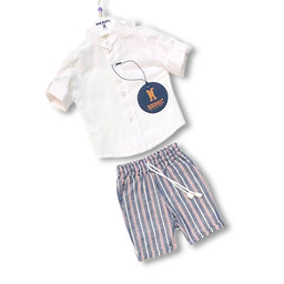 Completo in Lino Neonato