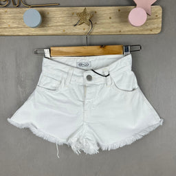 Shorts di Jeans Sfrangiato Bimba