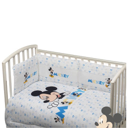 Completo trapunta lettino con paracolpi Microfibra Disney