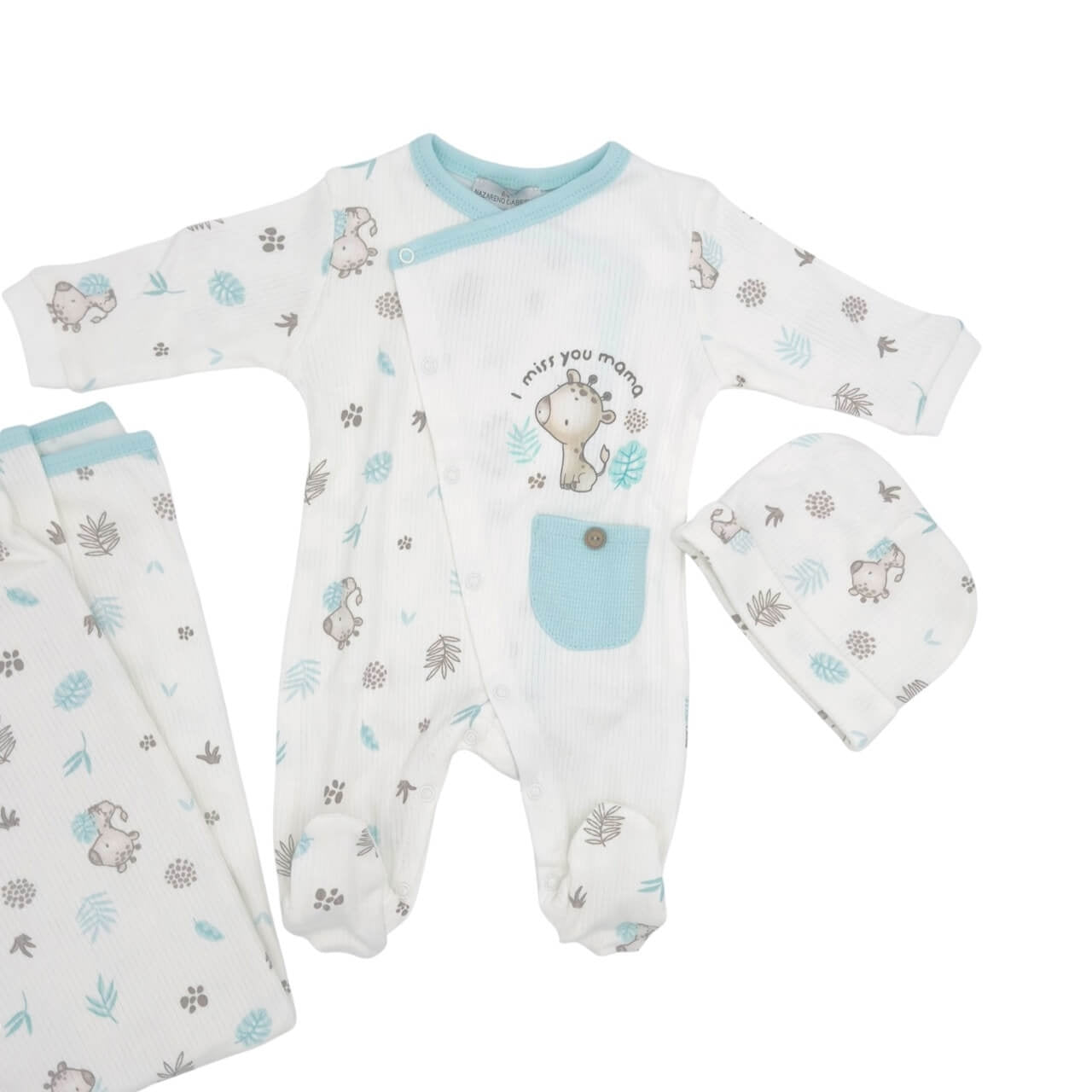 Set 3 pezzi in Caldo Cotone Nazareno Gabrielli