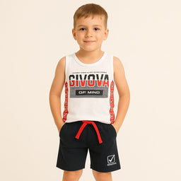 Completo Canotta Bimbo Givova