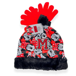 Cappello in Lana Minnie Con Guanti