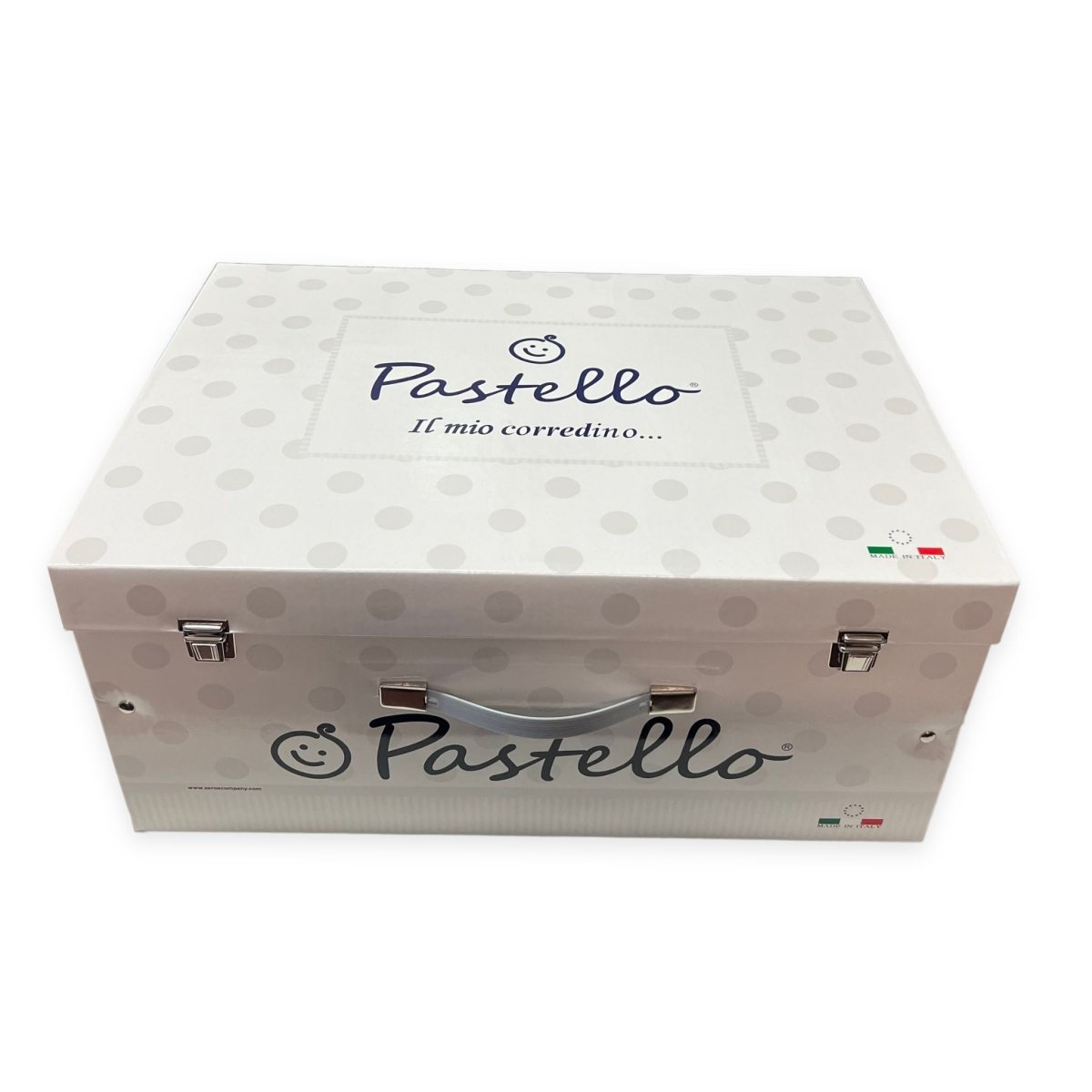 Completo trapunta lettino con lenzuola e paracolpi Pastello