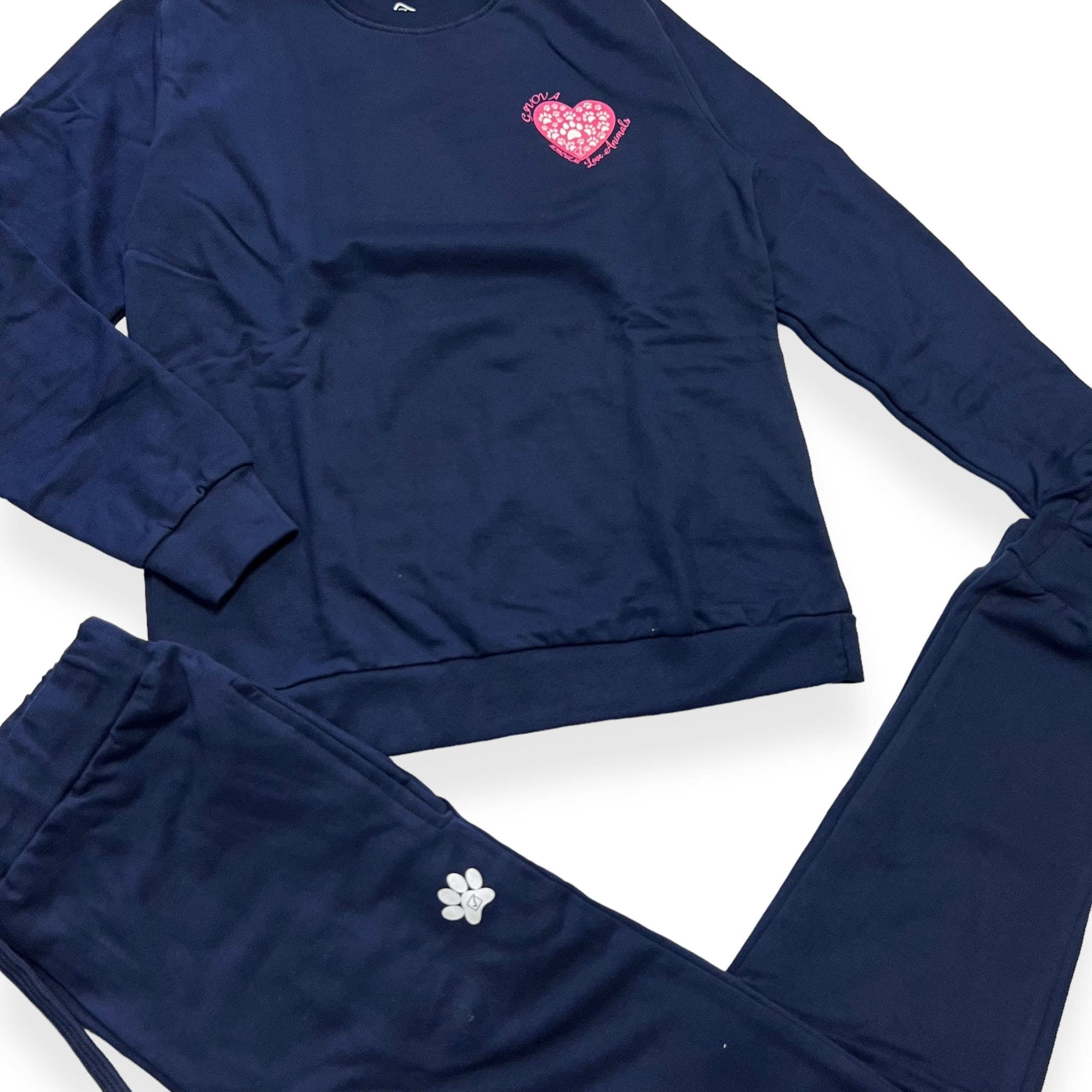 Tuta Homewear Givova Bimba Felpata