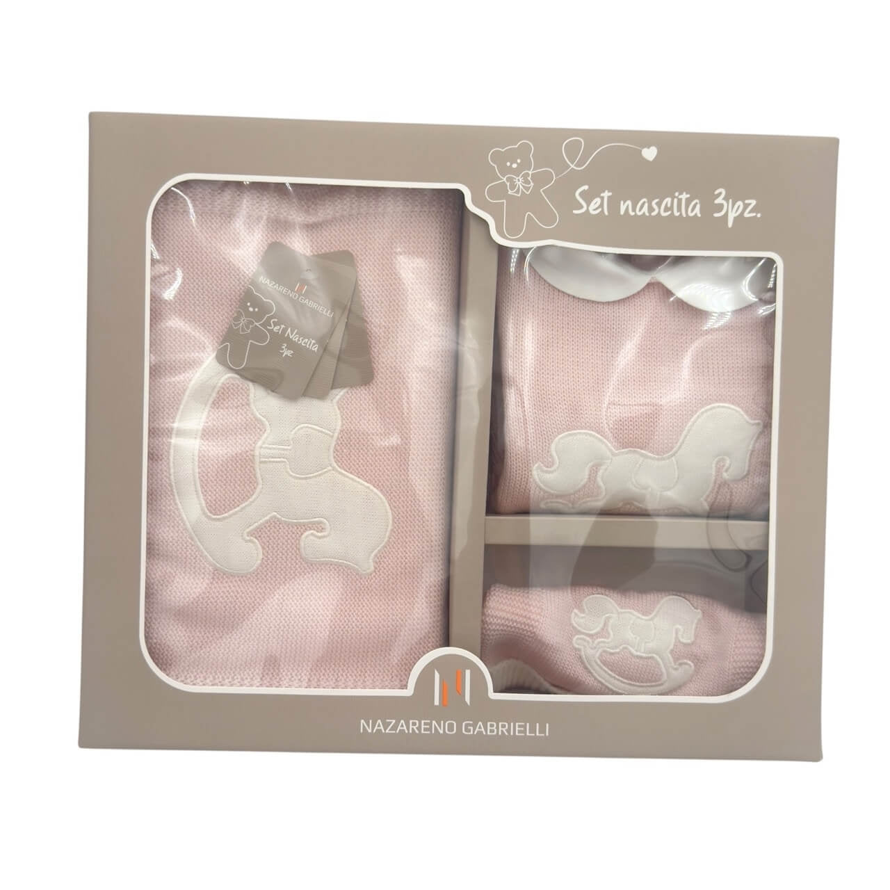 Set 3 pezzi in Lana Nazareno Gabrielli