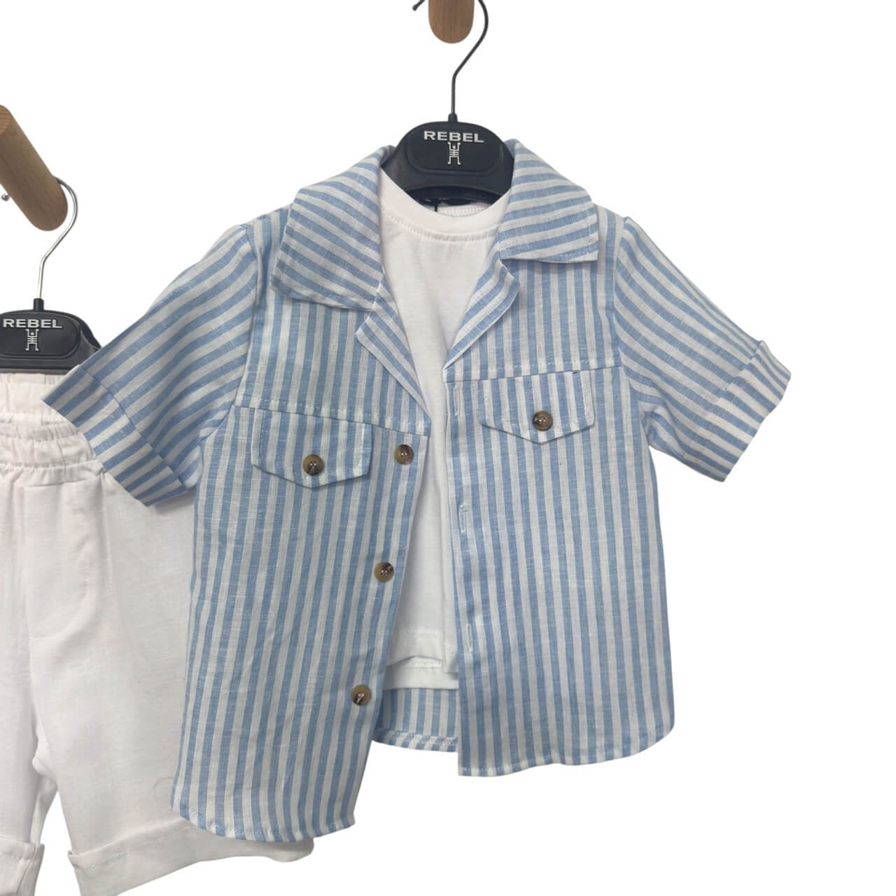 Completo 3 Pezzi Neonato Rebel