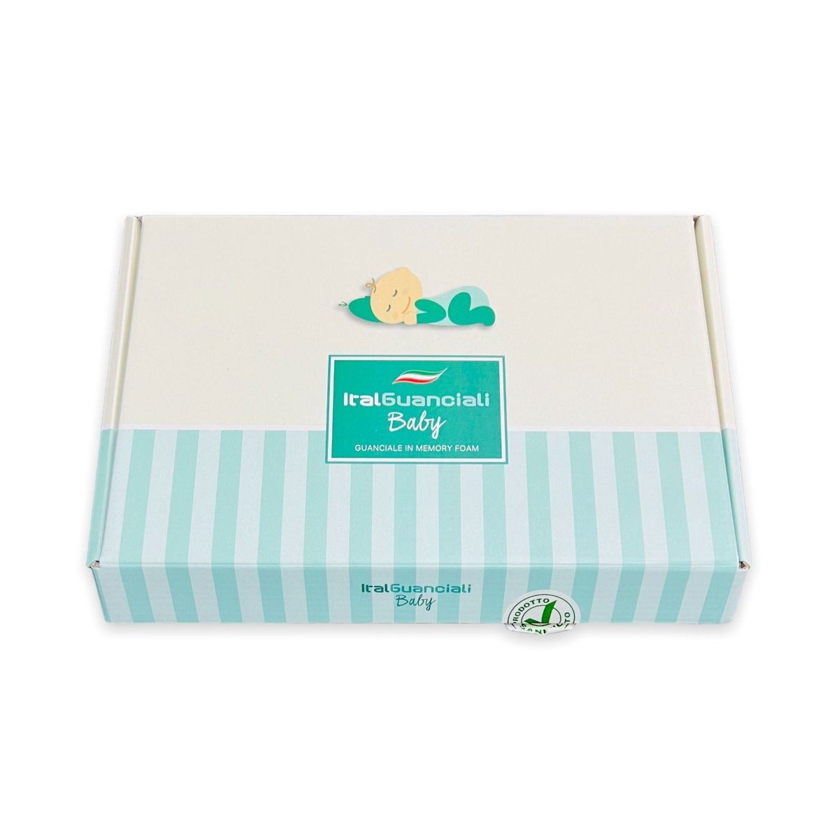 Cuscino + Federa Neonato Carrozzina in memory foam