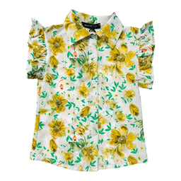 Camicia Neonata Fantasia a Fiori