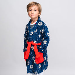 Vestaglia in Coral Mickey Mouse