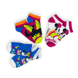 Tris calzini Minnie corto bimba 23/34