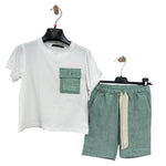 Completo 2 Pezzi Cotone Neonato