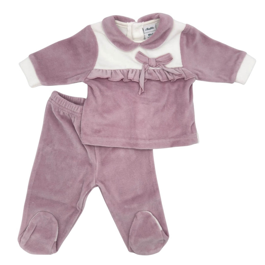 Tutina 2 Pezzi ciniglia Batuffolini