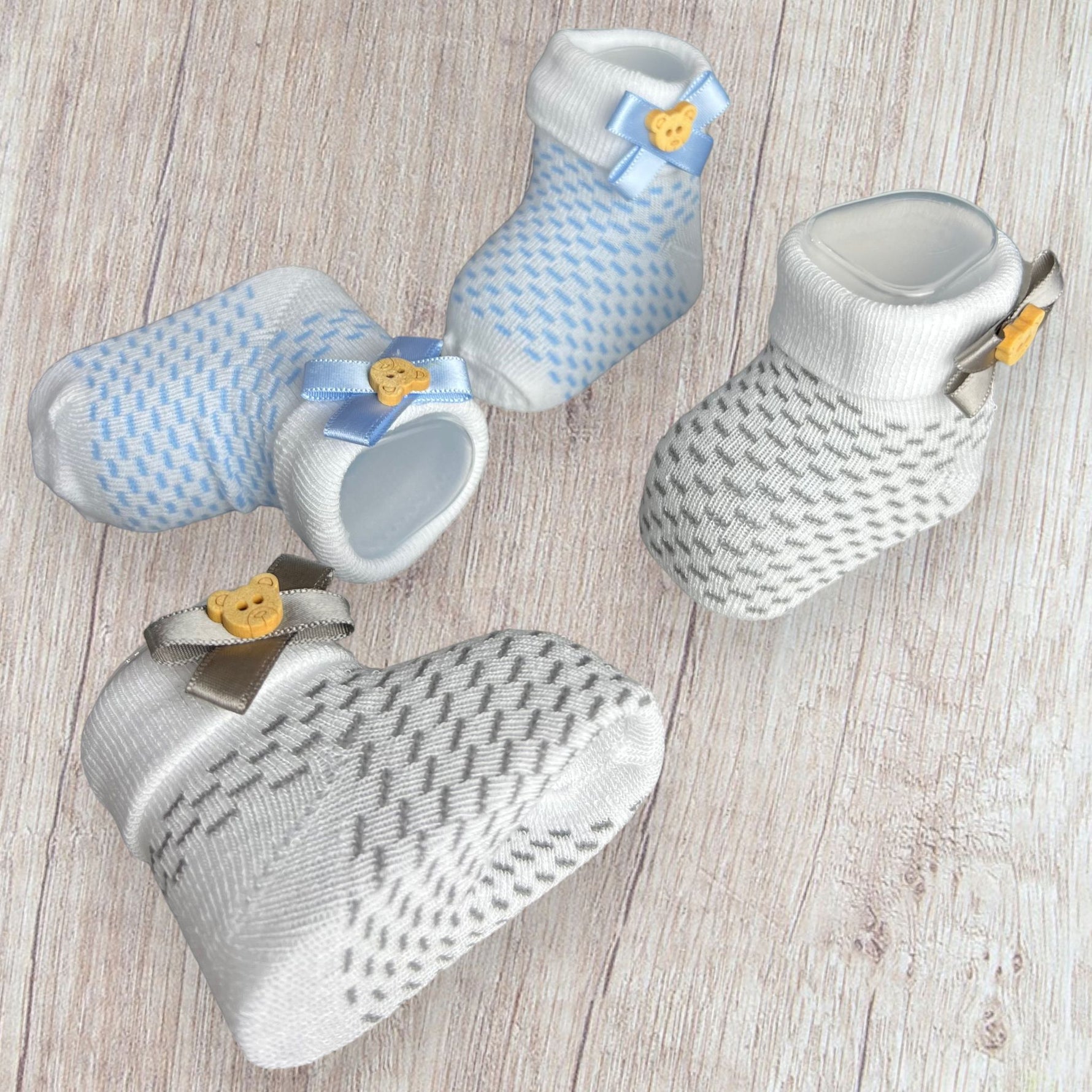 2 Calzini Con Applicazione Cotone Melanie