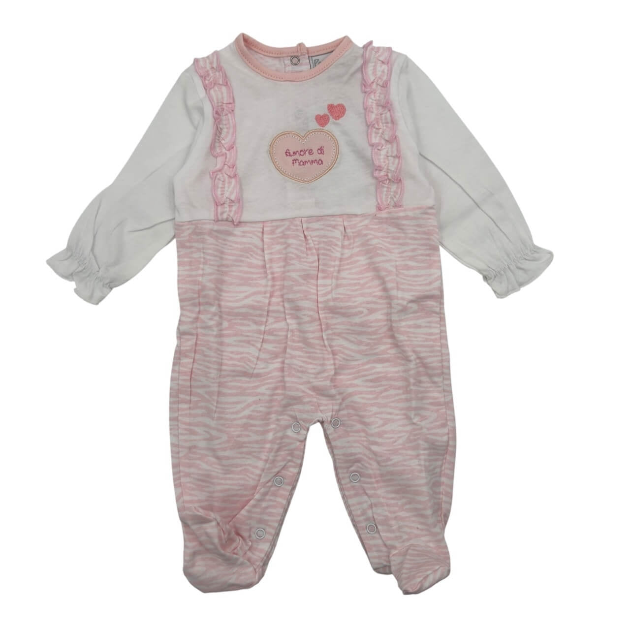 Tutina Neonata Pastello Cotone