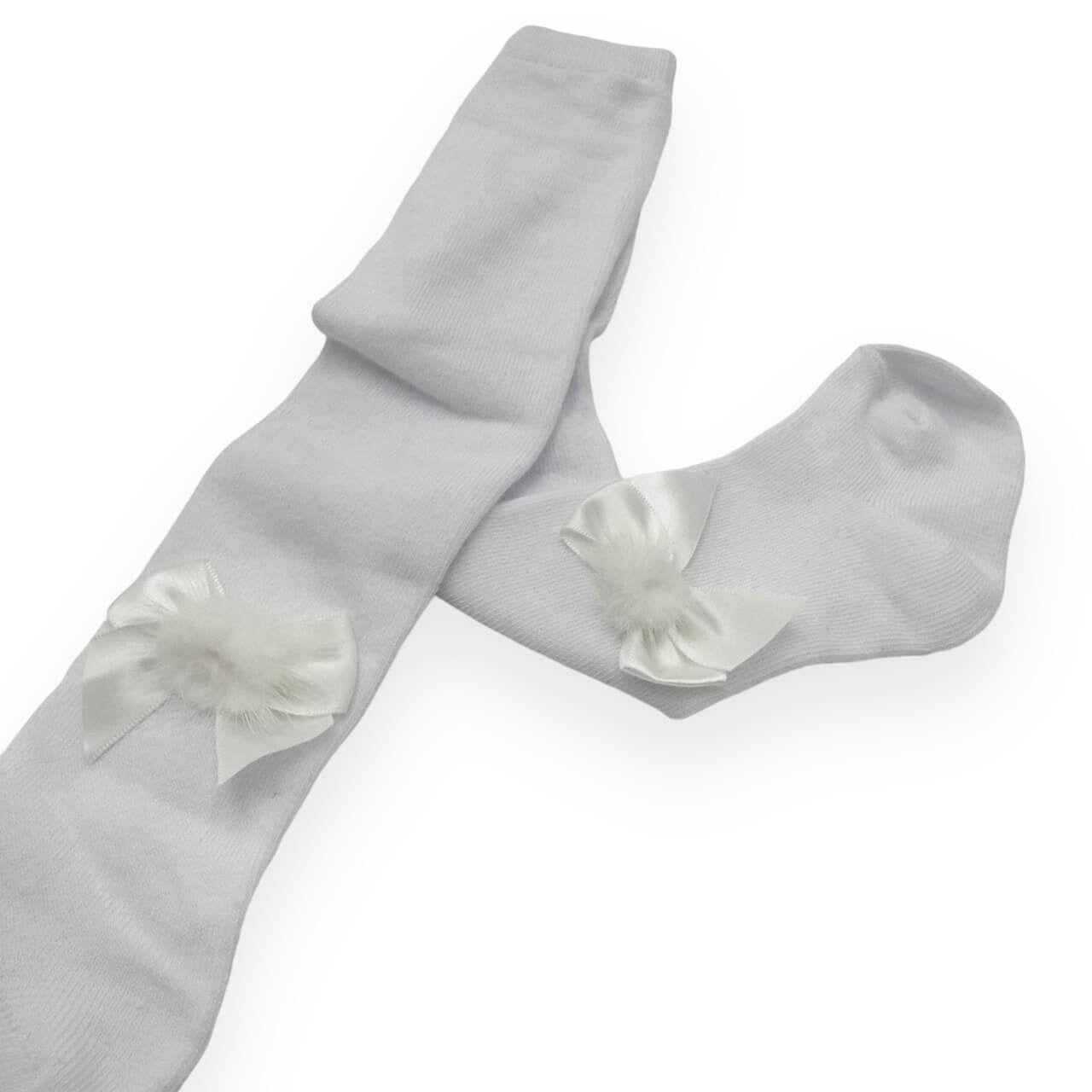 Calzamaglia Fiocco Caldo Cotone neonata
