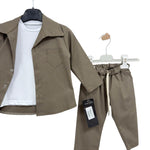 Completo 3 Pezzi Cotone neonato - Retro Stampato