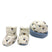 Set Cappello + Scarpe in ciniglia Pastello 0/3 Mesi