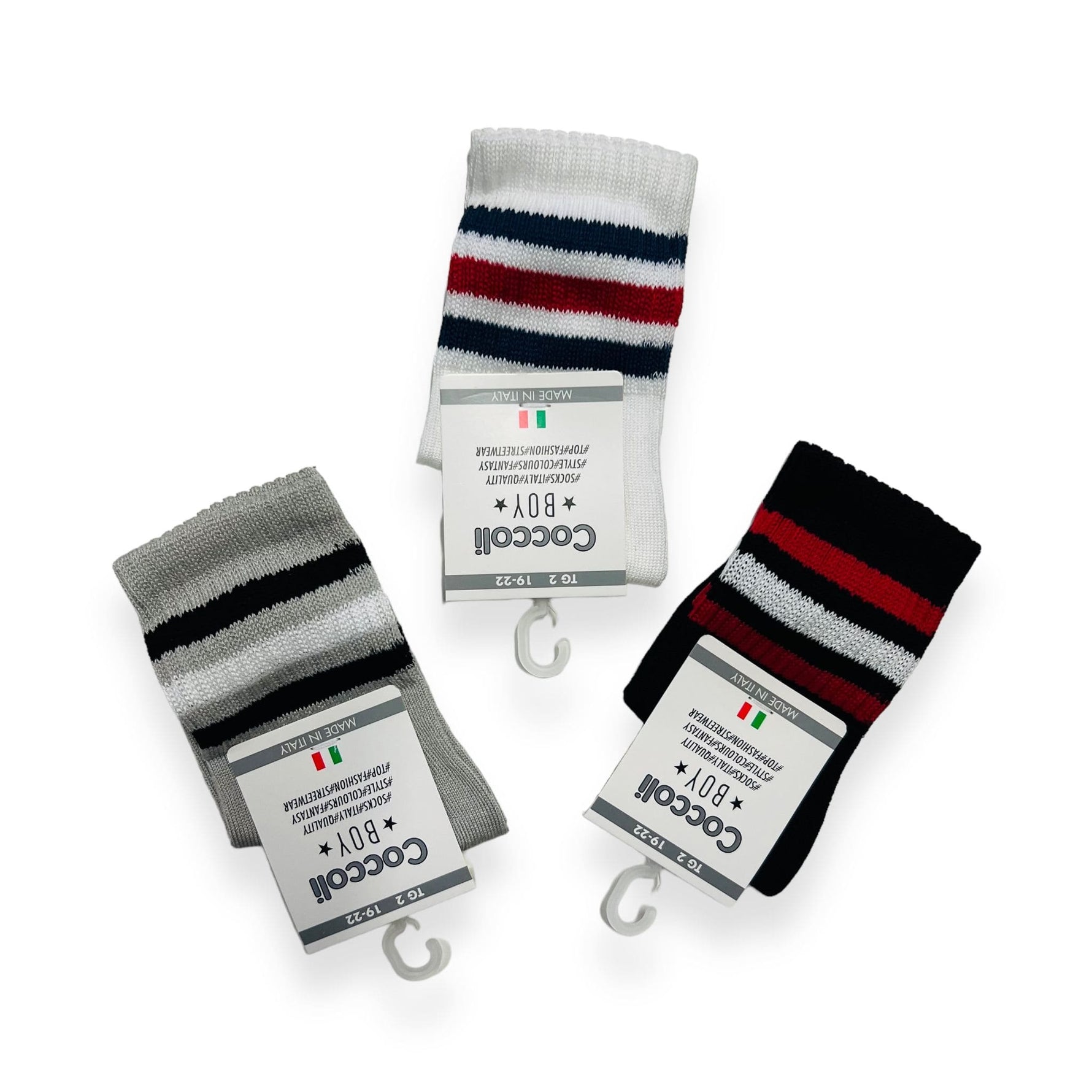 3 Calzini in Puro Cotone